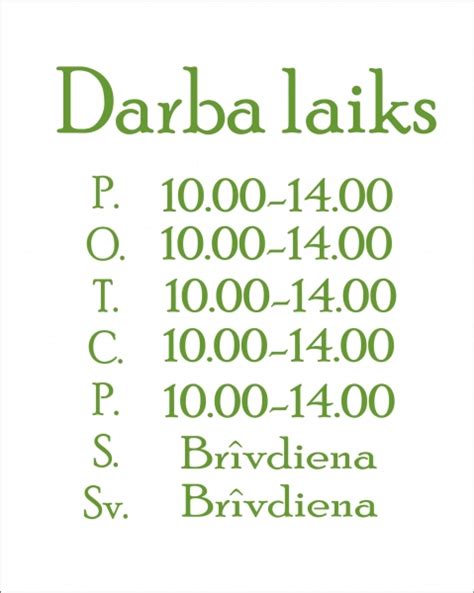 douglas darba laiks